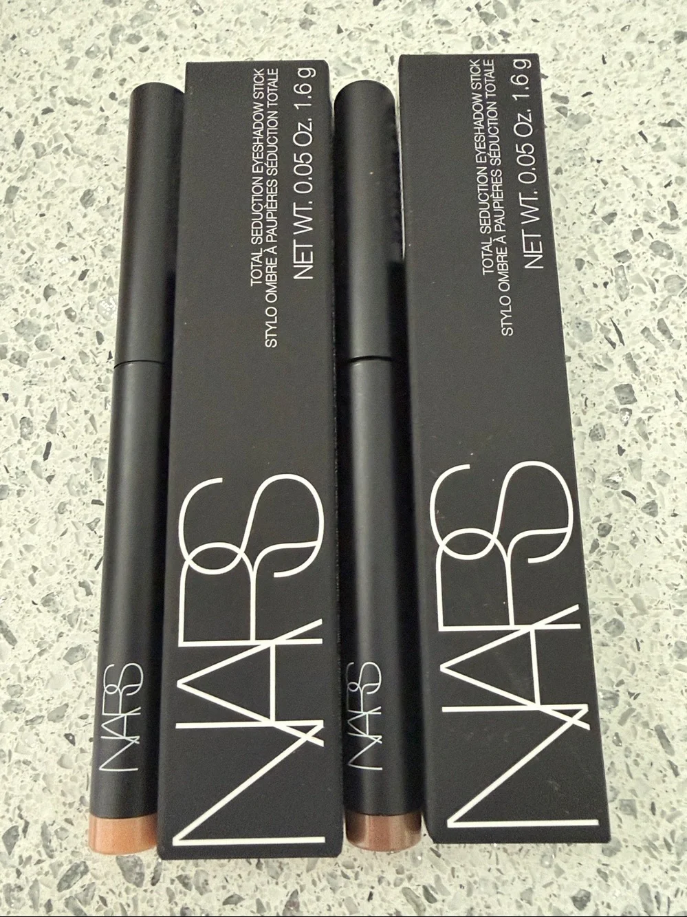 NARS total seduction eyeshadow sticks x 2